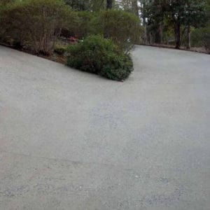 Driveway After Our Pressure Washing Service, Surface Clean